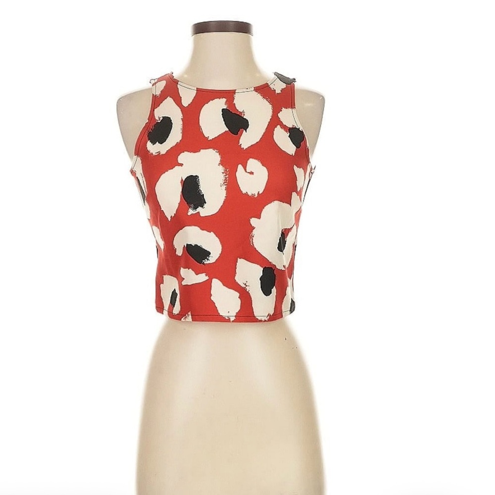 Zara Sleeveless Crop Tank Top